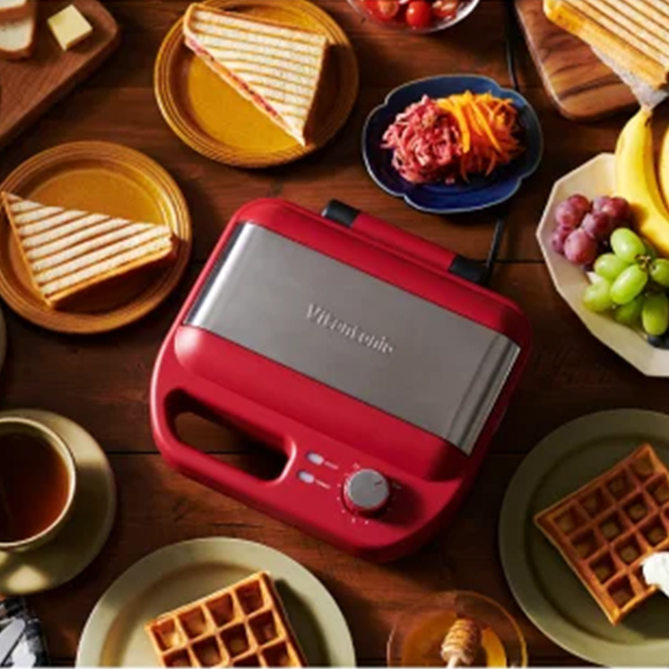 Vitantonio  ワッフル＆ホットサンドベーカー